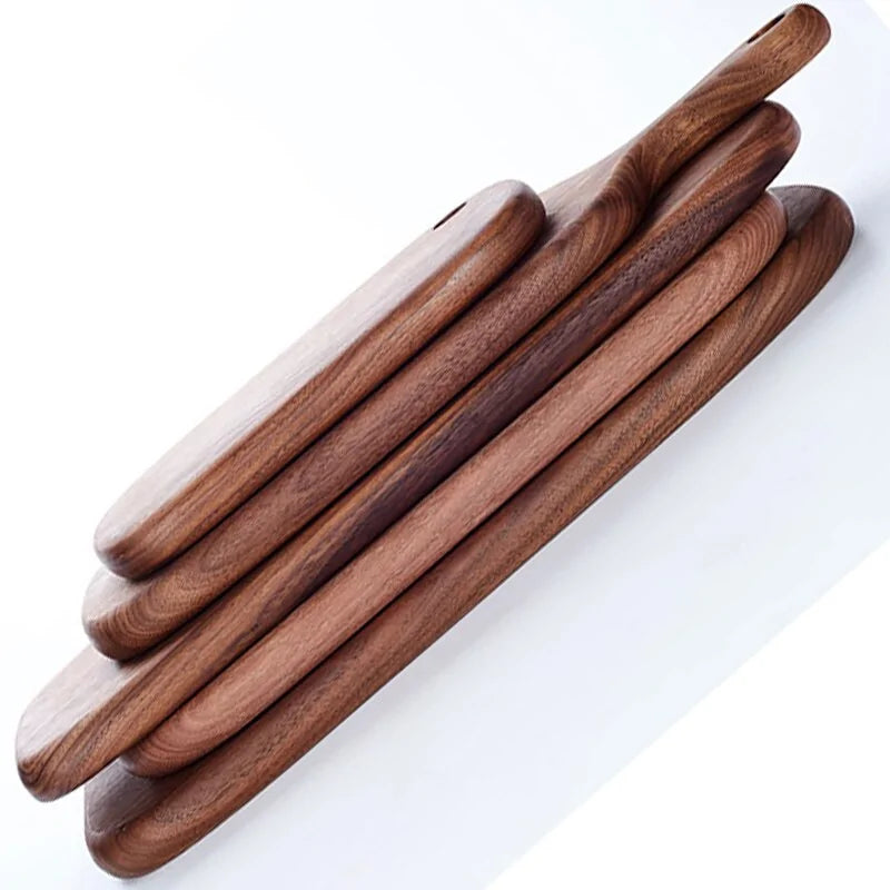 Black Walnut Wooden Serving Trays