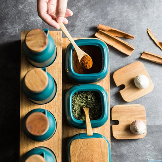 Marble Ceramic Canisters