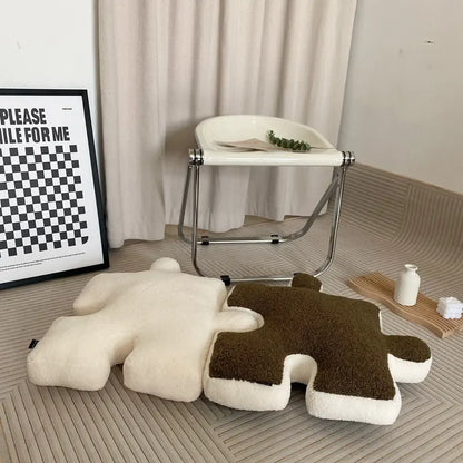 Puzzle Plush Pillow