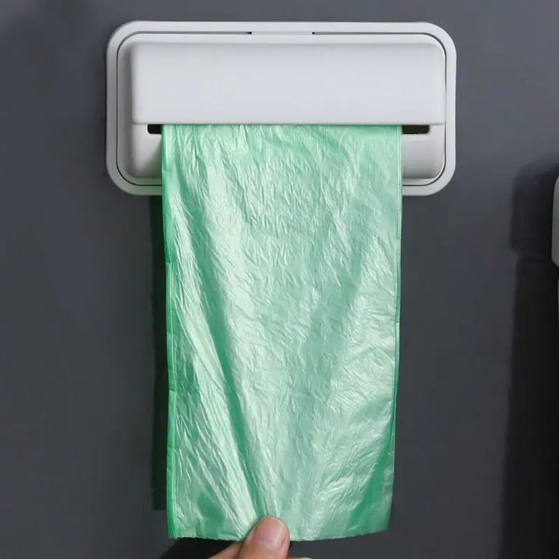 Wall Mount Trash Bag Storage