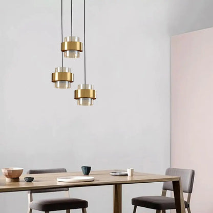 Cylindrical Pendant Lights