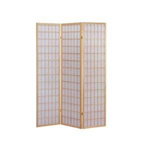 3-Panel Room Divider Asian Style Privacy Screen