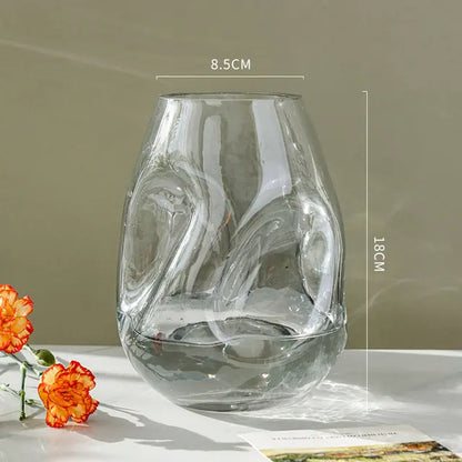 Modern Abstract Glass Vase