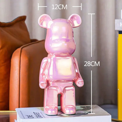 Jade Collectible Ceramic Bear Figurines