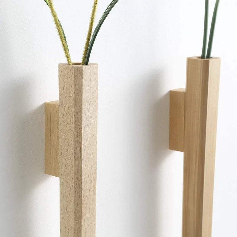 Wooden Hanging Vase