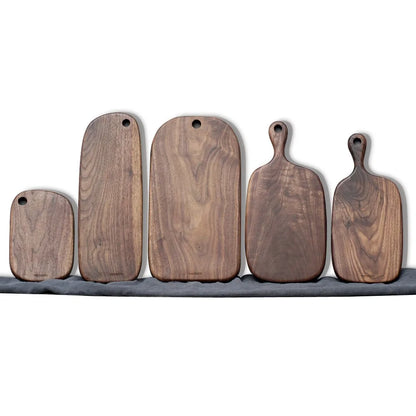 Black Walnut Wooden Serving Trays