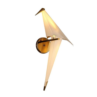 Origami Paper Crane Wall Lamp