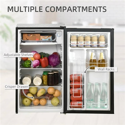 Compact Refrigerator Mini Fridge/Freezer 3.2 Cu.Ft