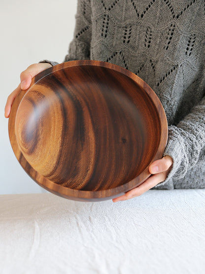 Acacia 5pc Wooden Bowl Set