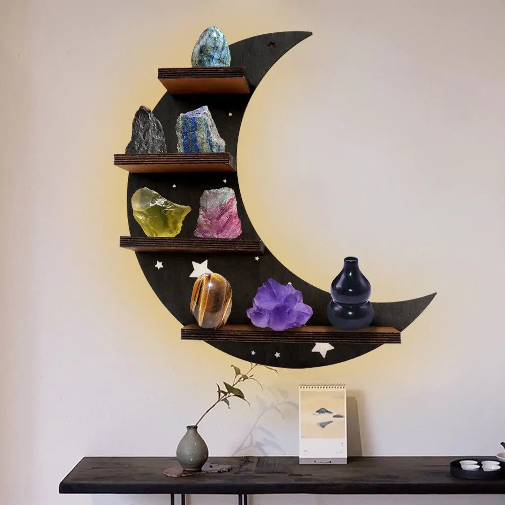 Wiccan Essential Oil Storage Rack