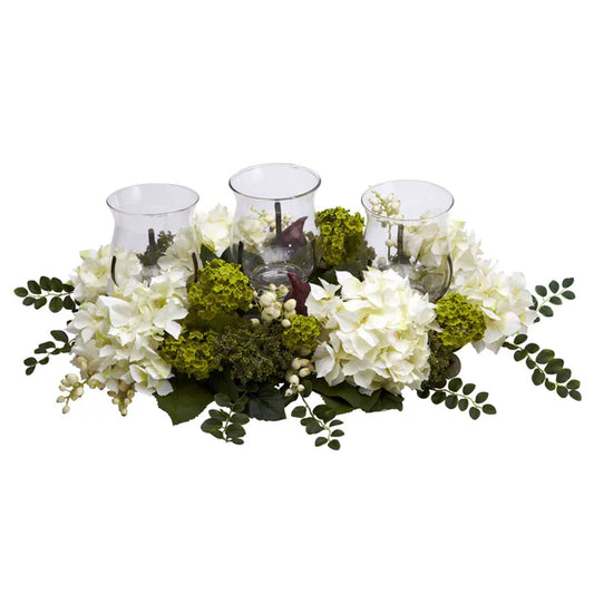 Snowball Hydrangea Candelabrum