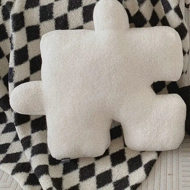 Puzzle Plush Pillow