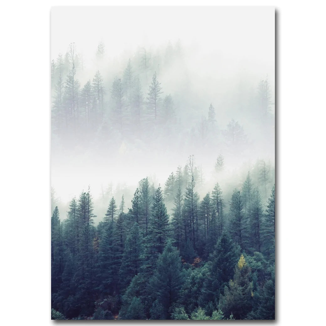 Forest Landscape Painting Series