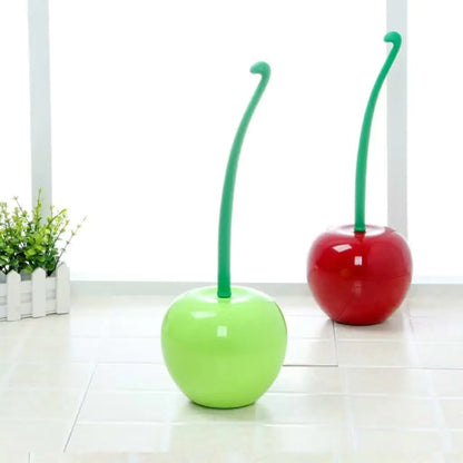 Cherry Toilet Brush & Holder