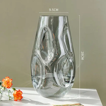 Modern Abstract Glass Vase