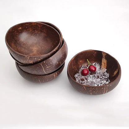 Natural Coconut Bowl Set