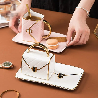 Handbag Tea Cup Set