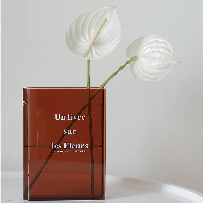 Les Fleurs acrylic Vase