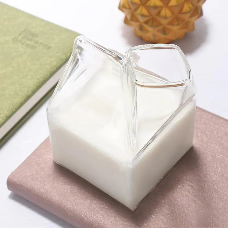 Milk Carton Shaped Cup