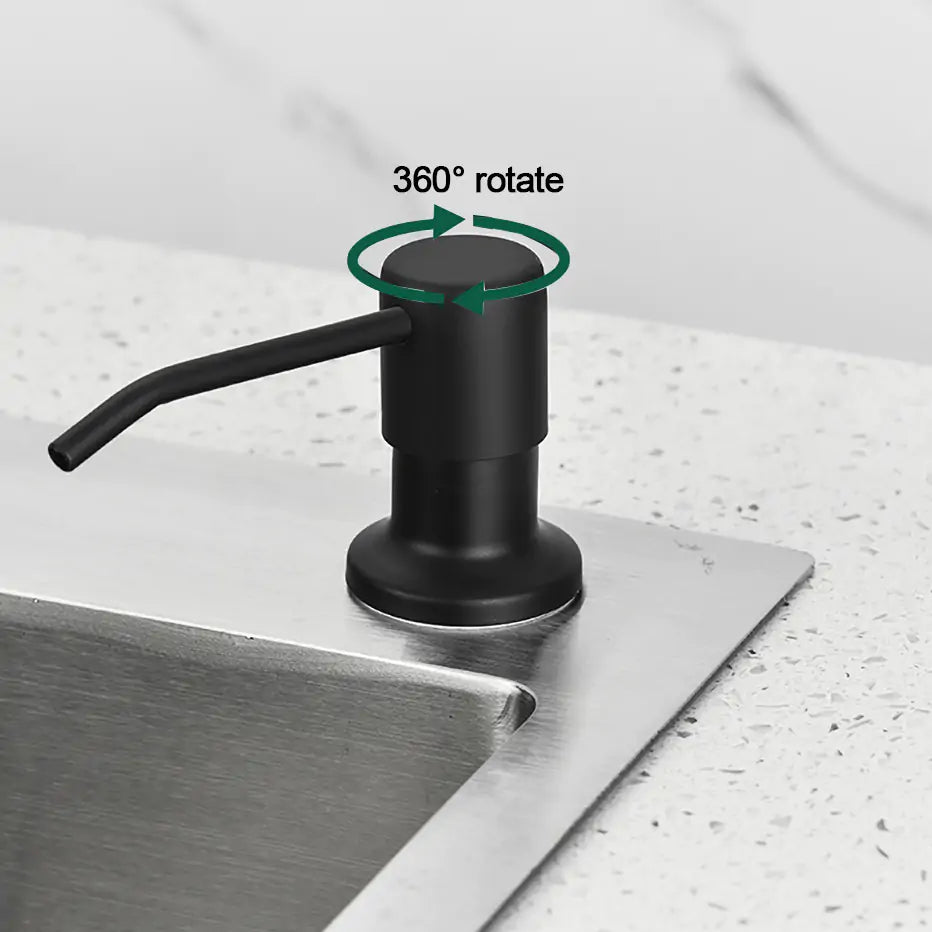 Embedded Kitchen Sink Soap Dispenser