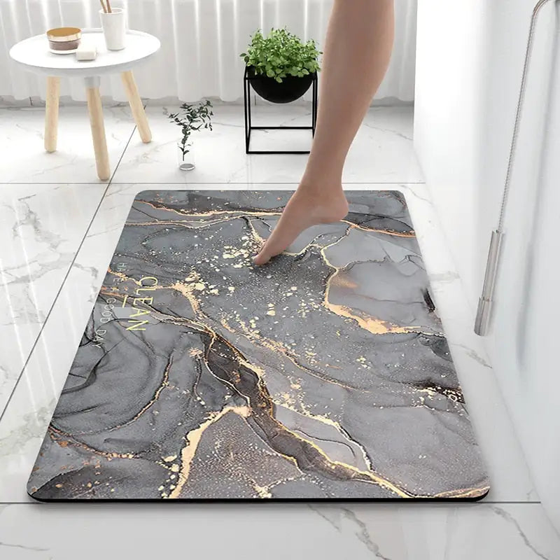 Marble Shower Mat