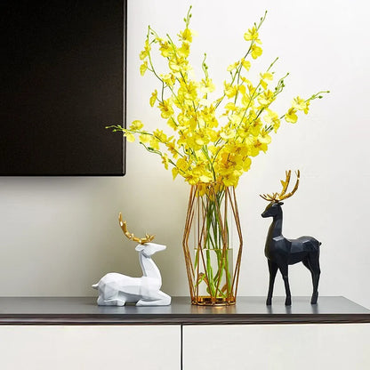 Resin Deer Sculptures