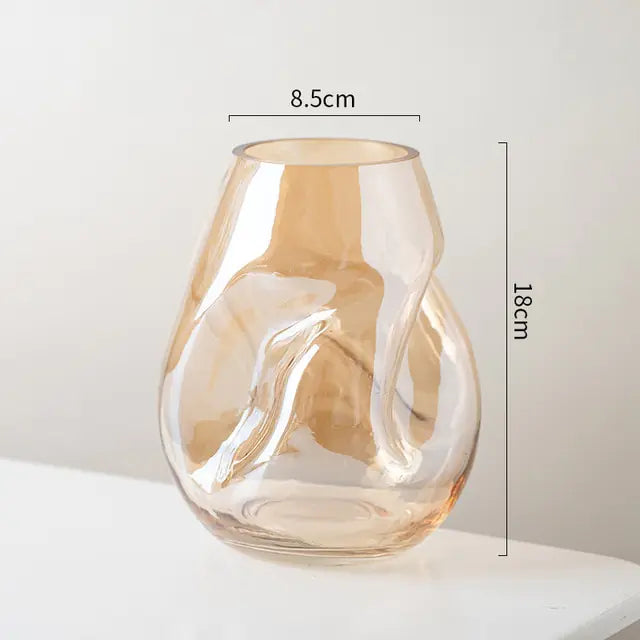 Modern Abstract Glass Vase