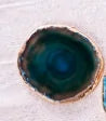 Handmade Blue Agate Coasters