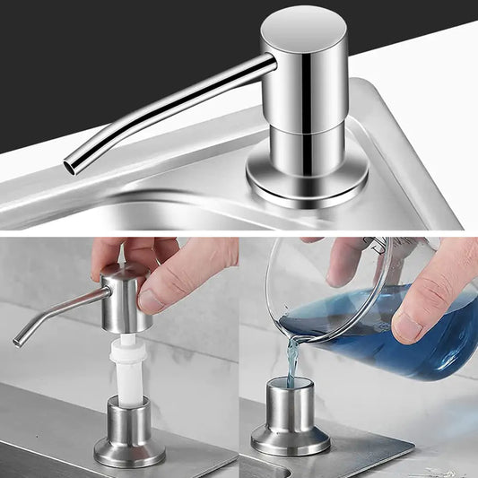 Embedded Kitchen Sink Soap Dispenser