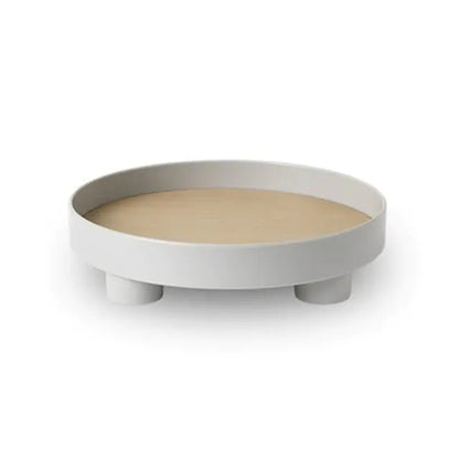 Round storage tray