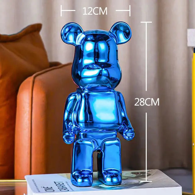 Jade Collectible Ceramic Bear Figurines