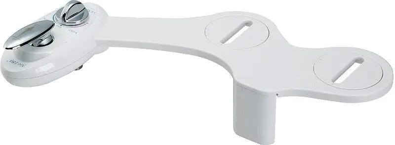 Dual-Nozzle Self-Cleaning Bidet Attachment