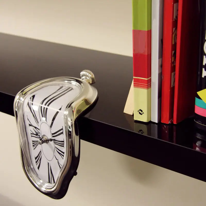 Melting Clock Sculpture