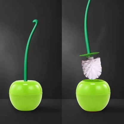 Cherry Toilet Brush & Holder