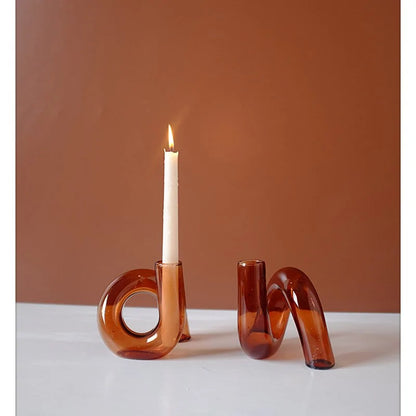 Cara Acrylic Candle Holder