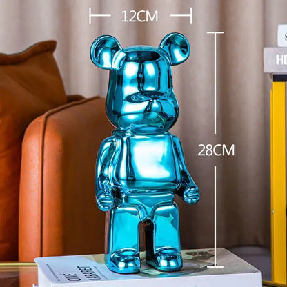 Jade Collectible Ceramic Bear Figurines