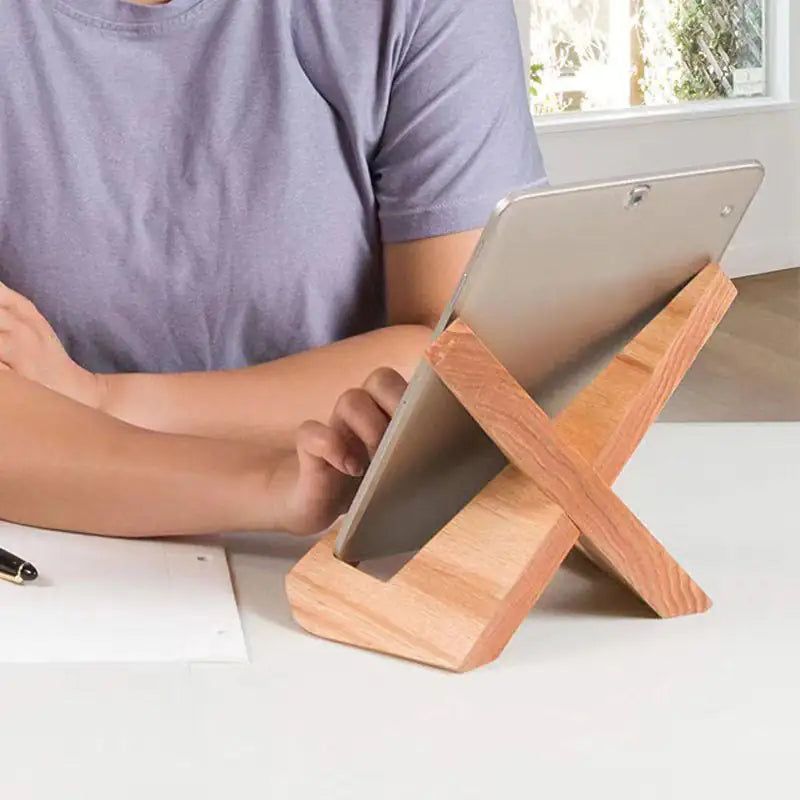 Solid Wood Book / Tablet Stand