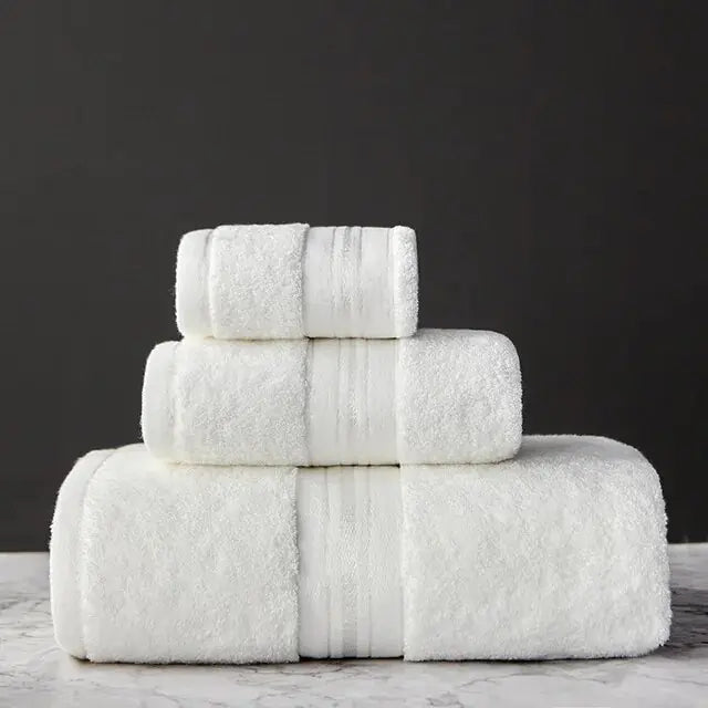 Egyptian Cotton Bath Towel Set