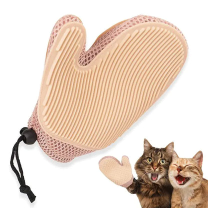 Double Sided Silicone Pet Grooming Glove