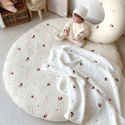 Embroidered Baby Mat