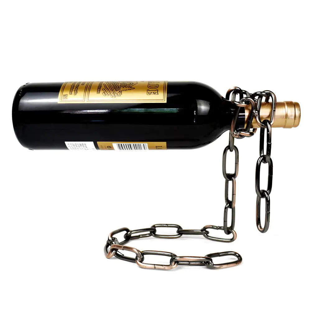 Iron Chain Bottle Holder