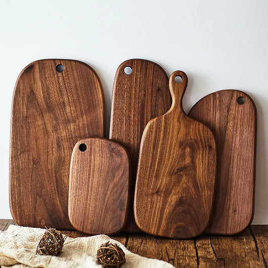 Black Walnut Wooden Serving Trays