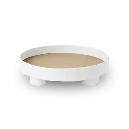 Round storage tray